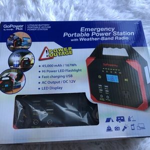 NEW GO POWER PLUS 45000 MAH LITHIUM BATTERY PORTA